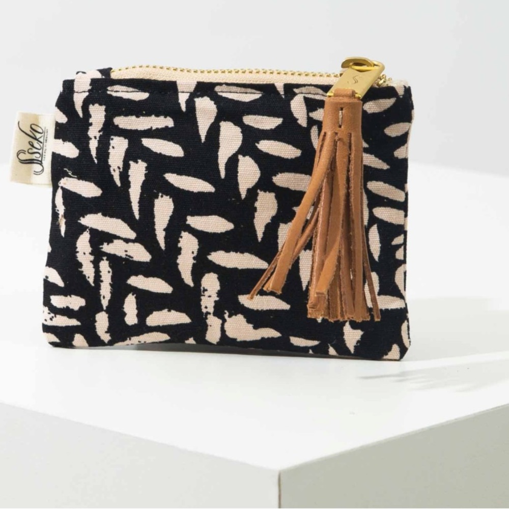 NWT Sseko Coin Purse in Kawa Ethically Handmade